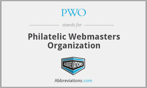 PWO - Philatelic Webmasters Organization