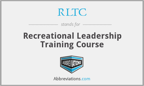 RLTC - Recreational Leadership Training Course