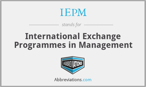 IEPM - International Exchange Programmes in Management