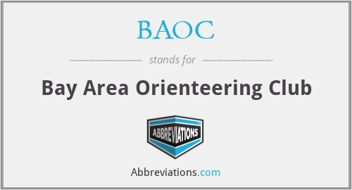 BAOC - Bay Area Orienteering Club