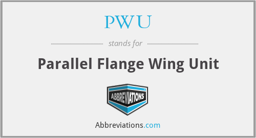 PWU - Parallel Flange Wing Unit