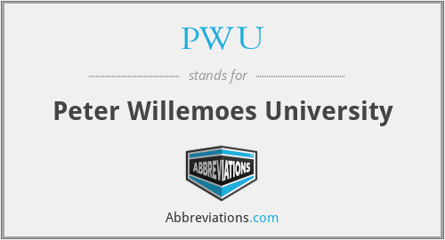 PWU - Peter Willemoes University