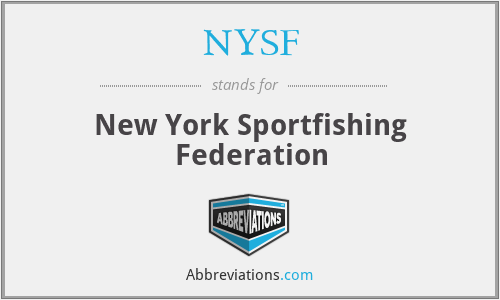 NYSF - New York Sportfishing Federation
