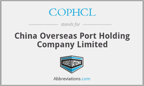 COPHCL - China Overseas Port Holding Company Limited