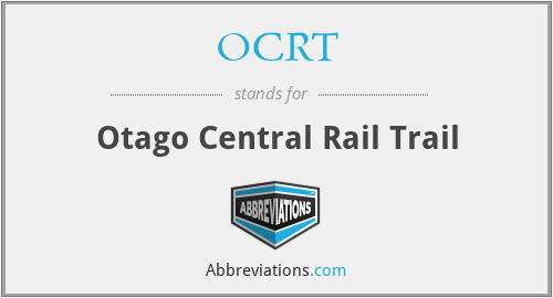 OCRT - Otago Central Rail Trail