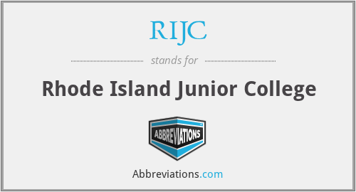 RIJC - Rhode Island Junior College