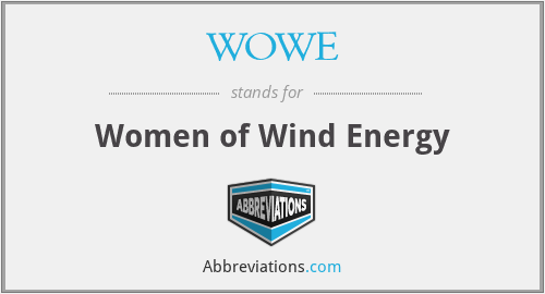 WOWE - Women of Wind Energy
