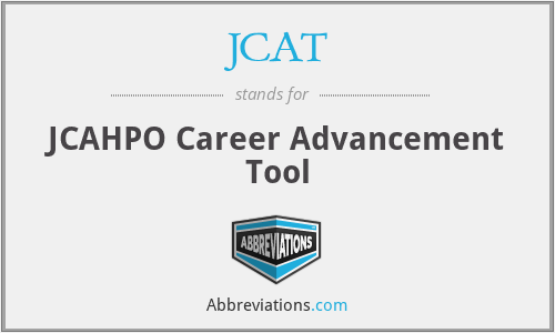 JCAT - JCAHPO Career Advancement Tool