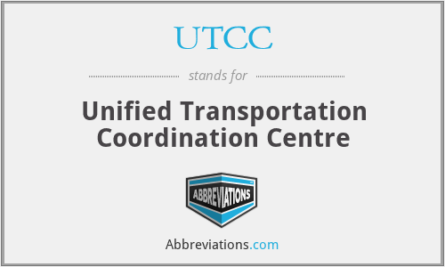 UTCC - Unified Transportation Coordination Centre