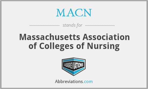 MACN - Massachusetts Association of Colleges of Nursing