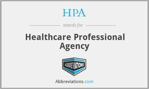 HPA - Healthcare Professional Agency
