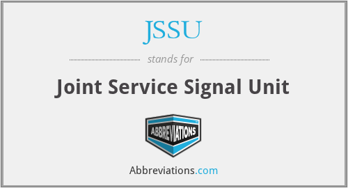 JSSU - Joint Service Signal Unit