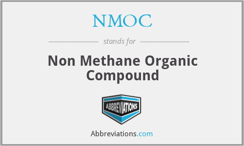 NMOC - Non Methane Organic Compound