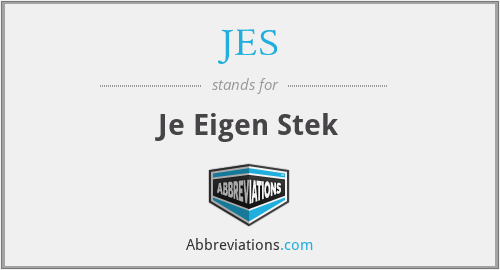 JES - Je Eigen Stek