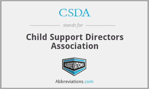 CSDA - Child Support Directors Association