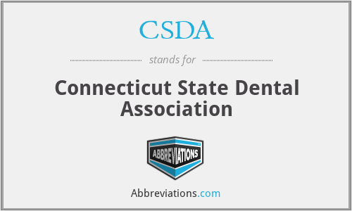 CSDA - Connecticut State Dental Association