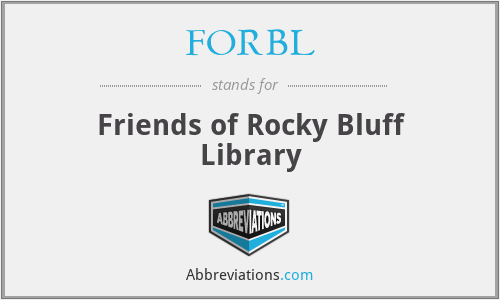 FORBL - Friends of Rocky Bluff Library