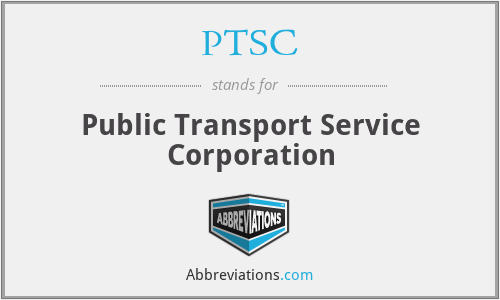 PTSC - Public Transport Service Corporation