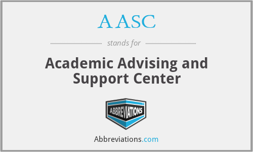 AASC - Academic Advising and Support Center