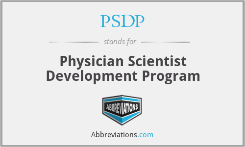 PSDP - Physician Scientist Development Program