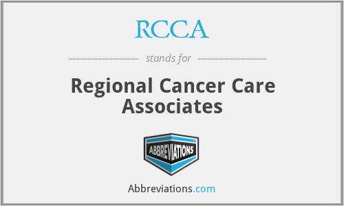 RCCA - Regional Cancer Care Associates
