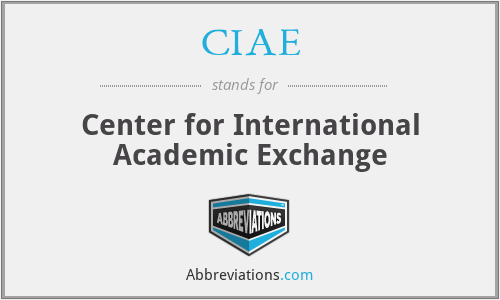 CIAE - Center for International Academic Exchange