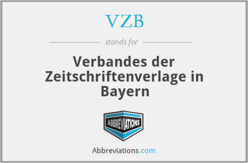 VZB - Verbandes der Zeitschriftenverlage in Bayern