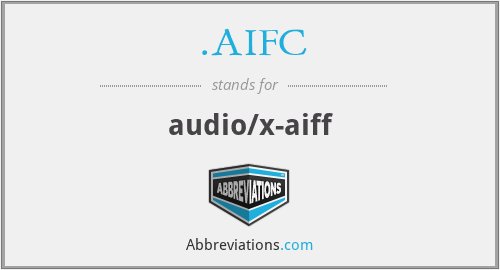 .AIFC - audio/x-aiff