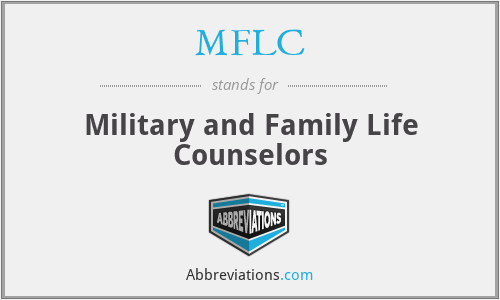 MFLC - Military and Family Life Counselors