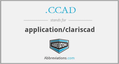 .CCAD - application/clariscad