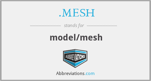 .MESH - model/mesh