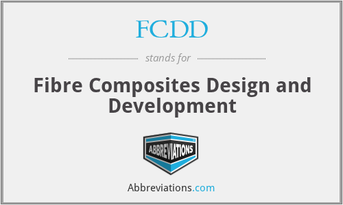 FCDD - Fibre Composites Design and Development