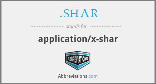 .SHAR - application/x-shar