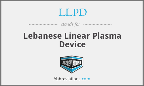 LLPD - Lebanese Linear Plasma Device