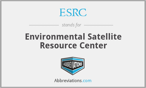 ESRC - Environmental Satellite Resource Center
