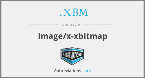 .XBM - image/x-xbitmap