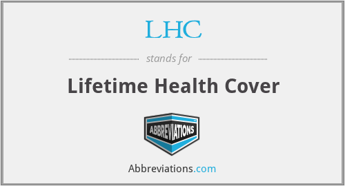 LHC - Lifetime Health Cover