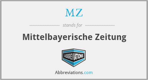 MZ - Mittelbayerische Zeitung
