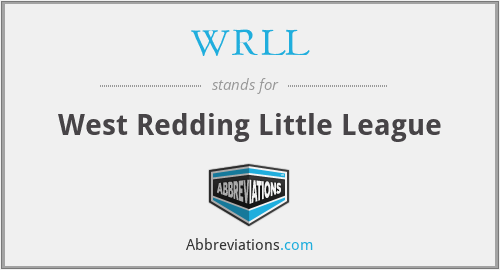 WRLL - West Redding Little League