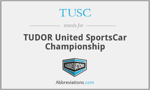 TUSC - TUDOR United SportsCar Championship