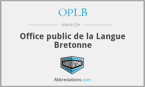 OPLB - Office public de la Langue Bretonne