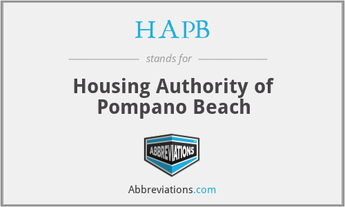 HAPB - Housing Authority of Pompano Beach