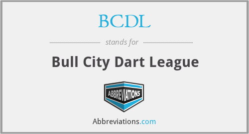 BCDL - Bull City Dart League
