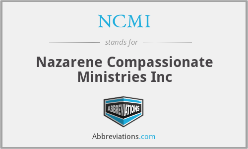 NCMI - Nazarene Compassionate Ministries Inc