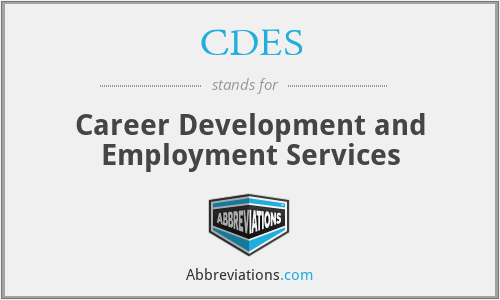 CDES - Career Development and Employment Services