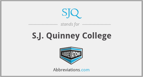 SJQ - S.J. Quinney College