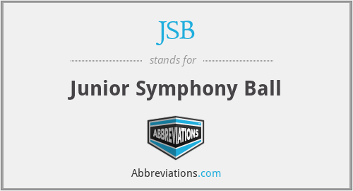 JSB - Junior Symphony Ball