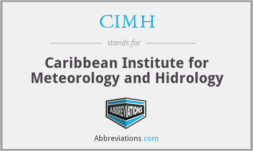 CIMH - Caribbean Institute for Meteorology and Hidrology