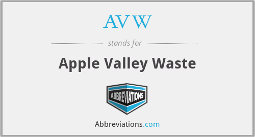 AVW - Apple Valley Waste