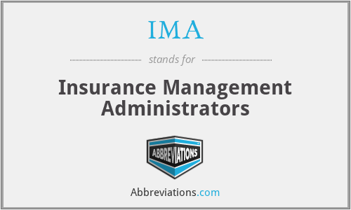 IMA - Insurance Management Administrators